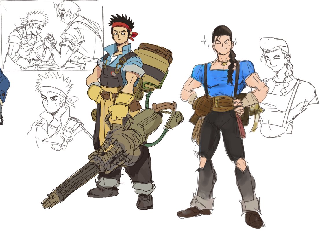 Now that Deadlock is gaining more popularity I can repost my old fanarts