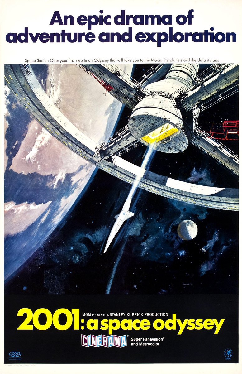 FilmNewsNos's tweet photo. 🎬MOVIE HISTORY: 58 years ago today, April 3, 1968 the movie ‘2001: A Space Odyssey’ opened in theaters!
#KeirDullea #GaryLockwood #WilliamSylvester #DouglasRain #DanielRichter #LeonardRossiter #MargaretTyzack #RobertBeatty #SeanSullivan #EdwardBishop #StanleyKubrick https://t.co/UUKBgmLslj