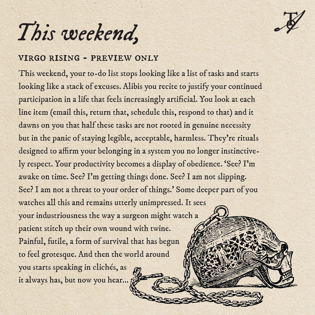 Typewriter Astrology tweet media