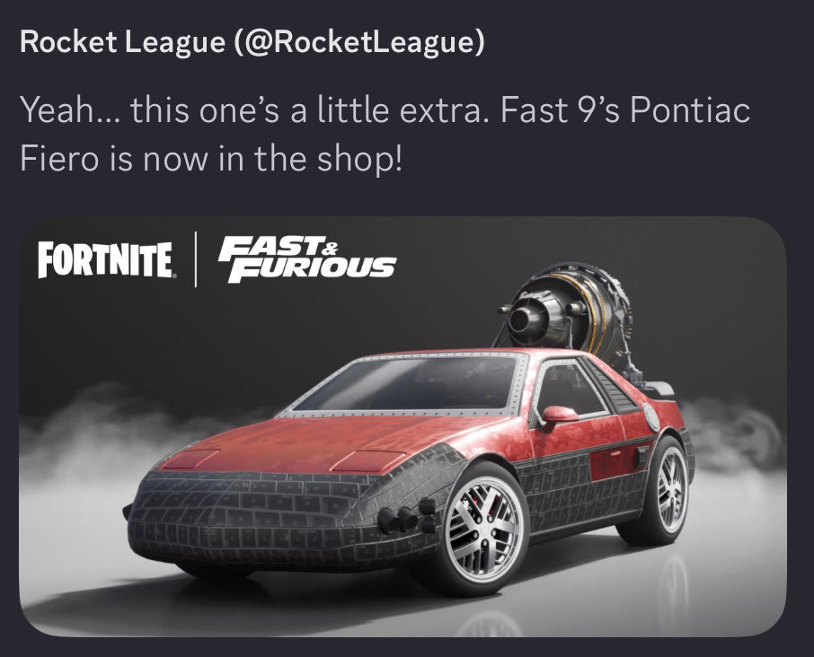 Rocket League News tweet media