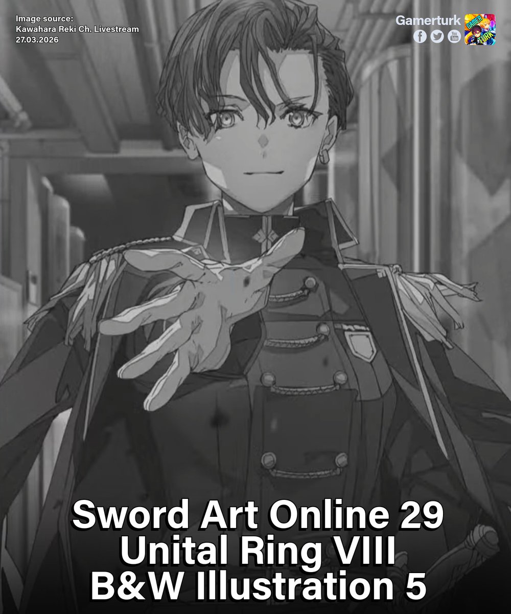 gamerturk95's tweet photo. 『Sword Art Online v29 Unital Ring VIII Preview』
A new Integrity Pilot takes the scene!
Based on the hair, attitude and some previous contextual hints, she is likely the descendant of Bercouli & Fanatio, and is one of Eolyne's siblings.
#SwordArtOnline #SAO #SAOUR https://t.co/3XR6obzj3t