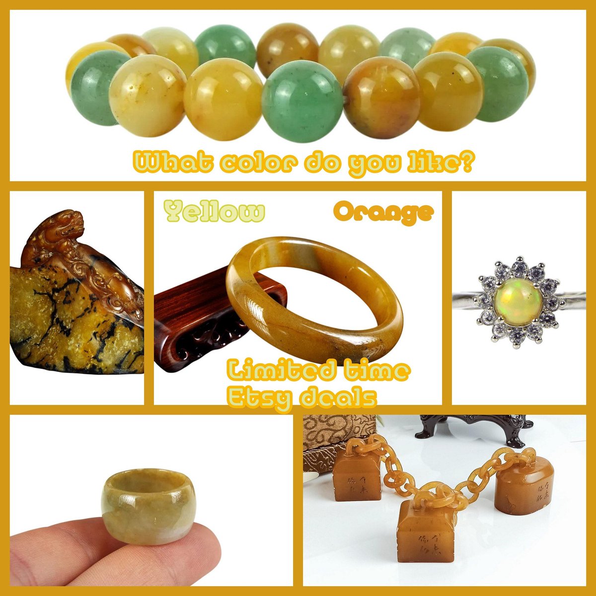VCollection888's tweet photo. 🟡💚What color do you like? Shop my sale: https://t.co/w9dbDASng4 #etsy #vintagecollection888 #etsyfinds #etsygifts #etsysale #etsycoupon https://t.co/dwqdsAEKzS