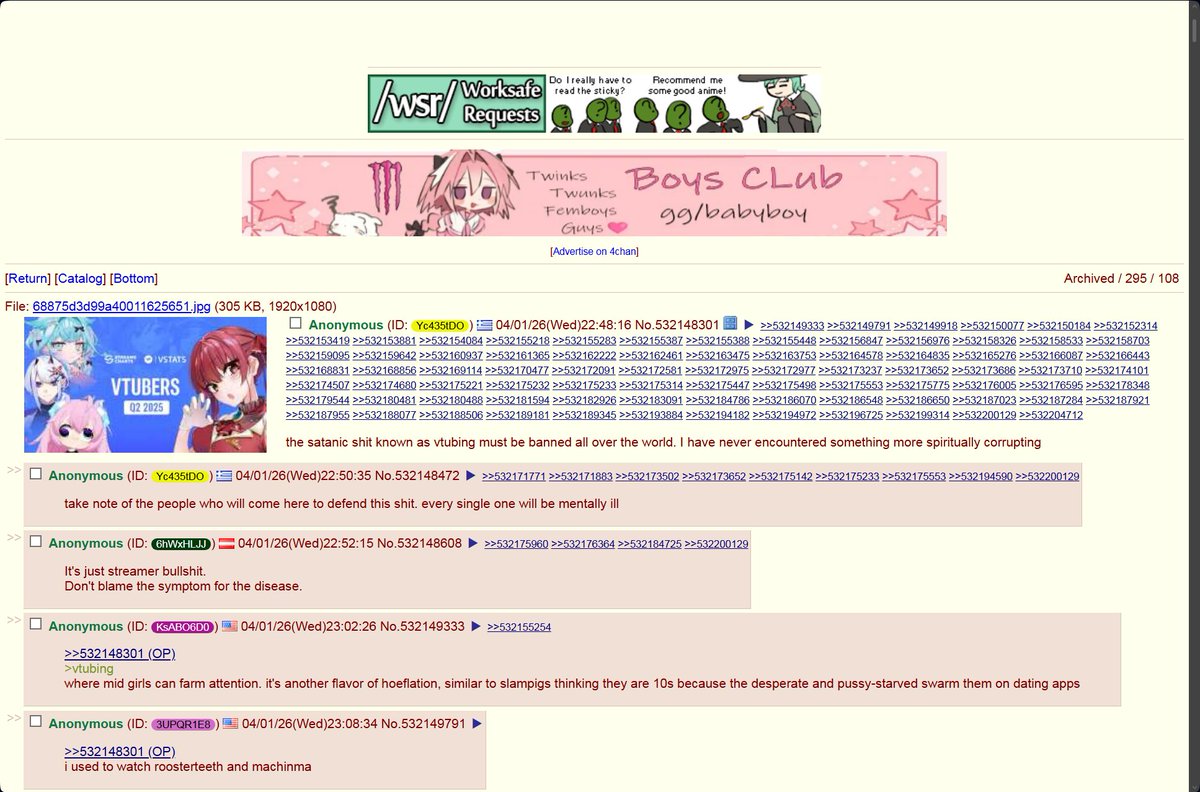 Kuri Rinji's VTuber & Fan Cringe/Drama🌰 tweet media