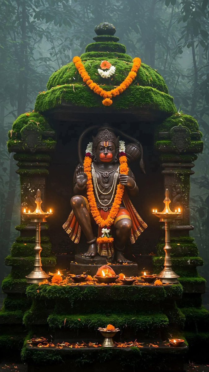 मंगल- मूर्ति मारुत नंदन! सकल अमंगल मूल निकन्दन!!
पवन- तनय -सन्तन -हितकारी! हृदय विराजत अवध बिहारी..!!
अंजनी गर्भ सम्भूतो, वायू पुत्रो महाबलम!
कुमारों ब्रह्मचारी च मे प्रतिद्धिताम!!
#जय_बजरंगबली 🙏
‼️आप सभी का दिन मंगलमय हो ‼️