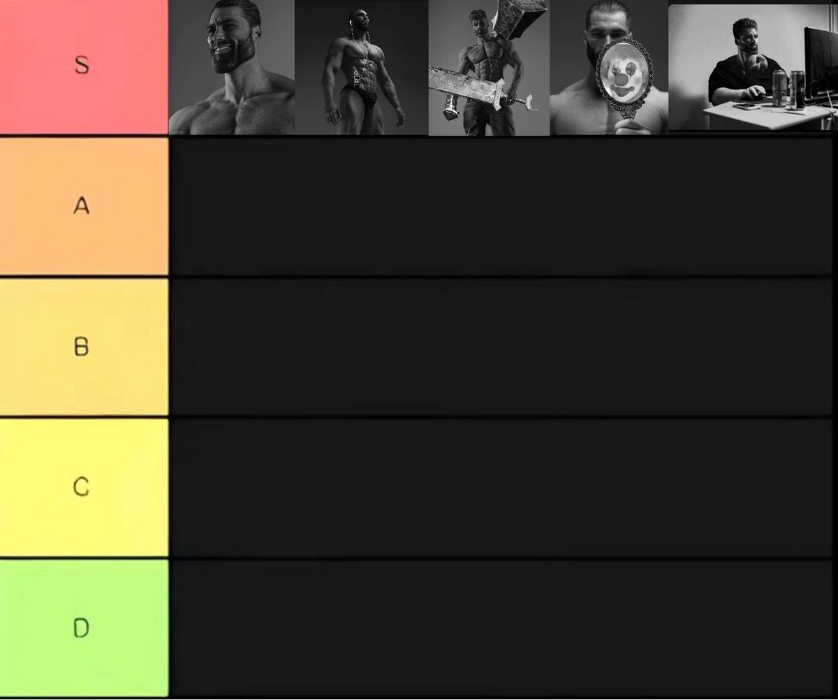 I made a tier list of all the best memes out there. 

Did I miss anything?