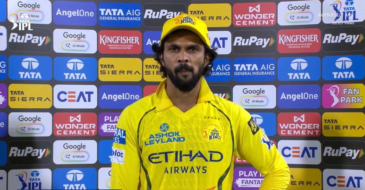 IMManu_18's tweet image. Chennai Super Kings Captain on lost vs Punjab kings &amp;amp; Ayush Mhatre &amp;amp; Dube at Chepauk: 

Ruturaj Gaikwad said -"I felt was a really good score to be honest. The wicket was, yes it was better for fast bowler, Priyansh Arya &amp;amp; Shreyas Iyer played outstanding today. But I felt it was
