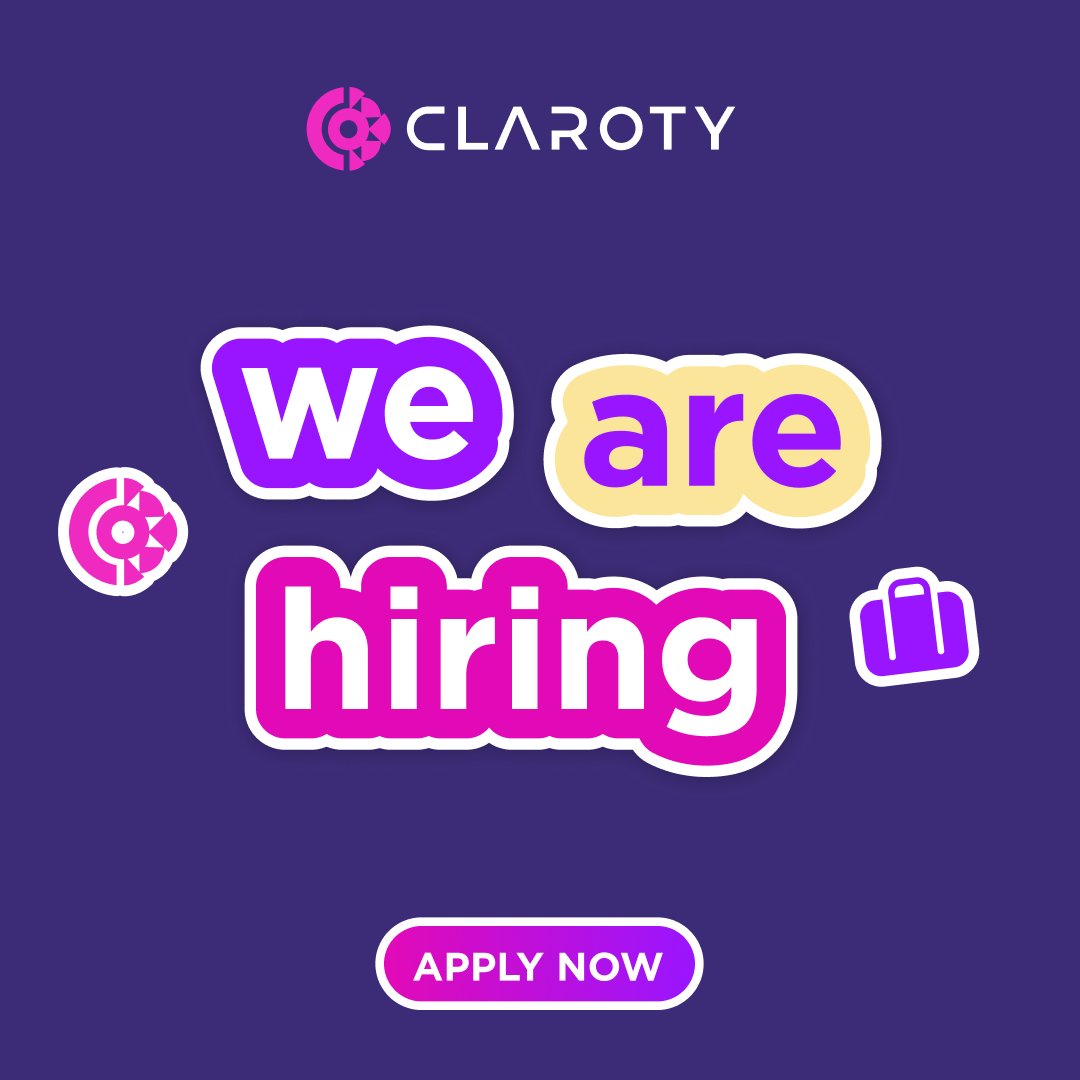 Claroty's tweet photo. Protecting the world’s critical infrastructure is no small task. That’s why we’re in search of the world’s top talent. 

📌 Browse our Open Positions: https://t.co/IM28ldZfM5

#CareersAtClaroty #Claroty #Hiring #Fast500 #Cloud100 #MagicQuadrant #GreatPlaceToWork https://t.co/9e7nbFscIs