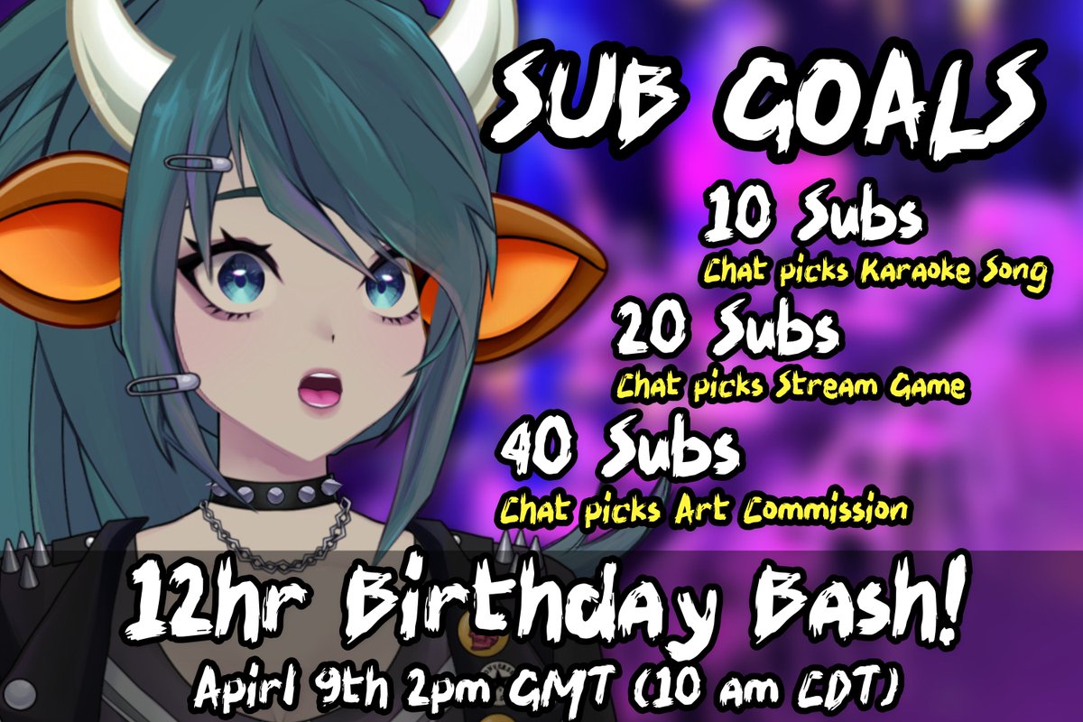 _Weeto's tweet photo. 🎊 subgoals for the birthday stream 🎊 https://t.co/GgUogqdU5I