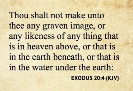 EverRe4ming's tweet photo. @DHSgov (Supposed) images of Jesus? 

This thread is full of them. It is a violation of the 2nd commandment. https://t.co/PYI9xn2TBy