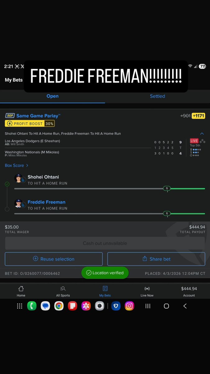 DegenGambling tweet media