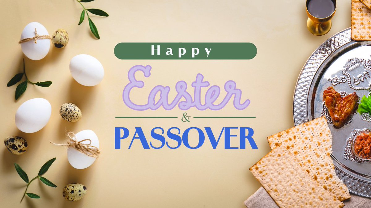 McCueAssociates's tweet photo. Happy Easter and Passover from McCue &amp; Associates!
#Easter #Passover https://t.co/bUgnoDetdq