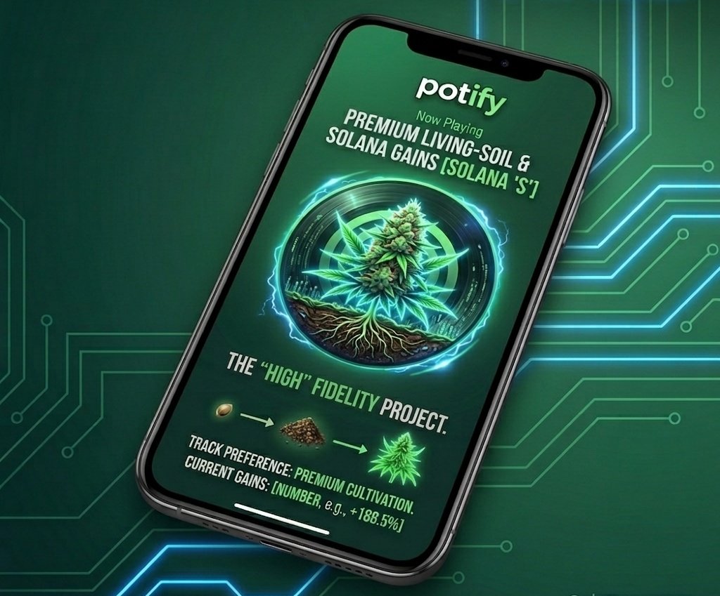 DiamondRaider24's tweet photo. @The_greatone86 @chance_sauce @PeachMusee 🤝🔥
From the first seed to the complete pattern, the $PTFY cycle is about switching frequencies. Others might just see the plant, but we’re here to cultivate the Alpha and play the gains on repeat in ultra-High Fidelity. 🍃🔗📉
#PTFY #Potify #Solana
Cc: @chance_sauce @peachmusee https://t.co/S1AGV5BjWG