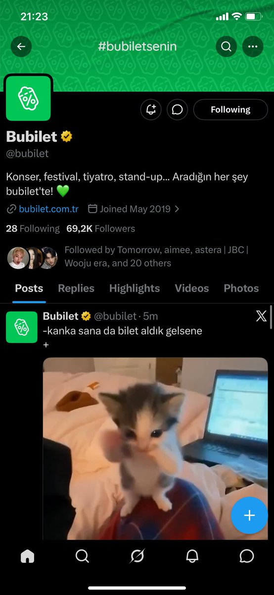 lu1isaa's tweet photo. @bubilet Çekiliş için teşekkürlerr https://t.co/vPX8yy95Zr