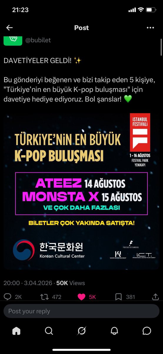 lu1isaa's tweet photo. @bubilet Çekiliş için teşekkürlerr https://t.co/vPX8yy95Zr