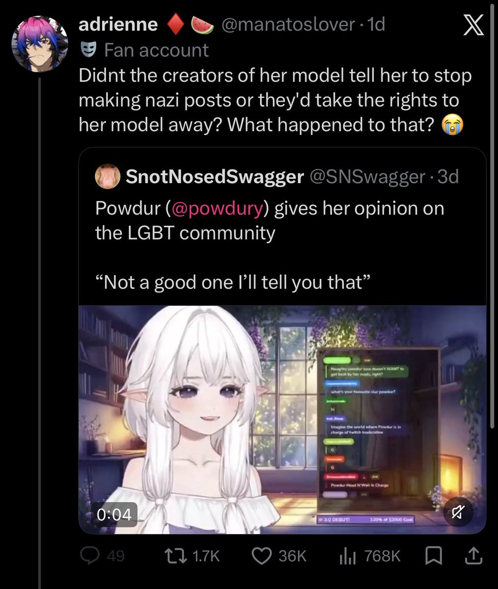 Nines 🐾🤍 INDIE VTUBER 🦊 tweet media