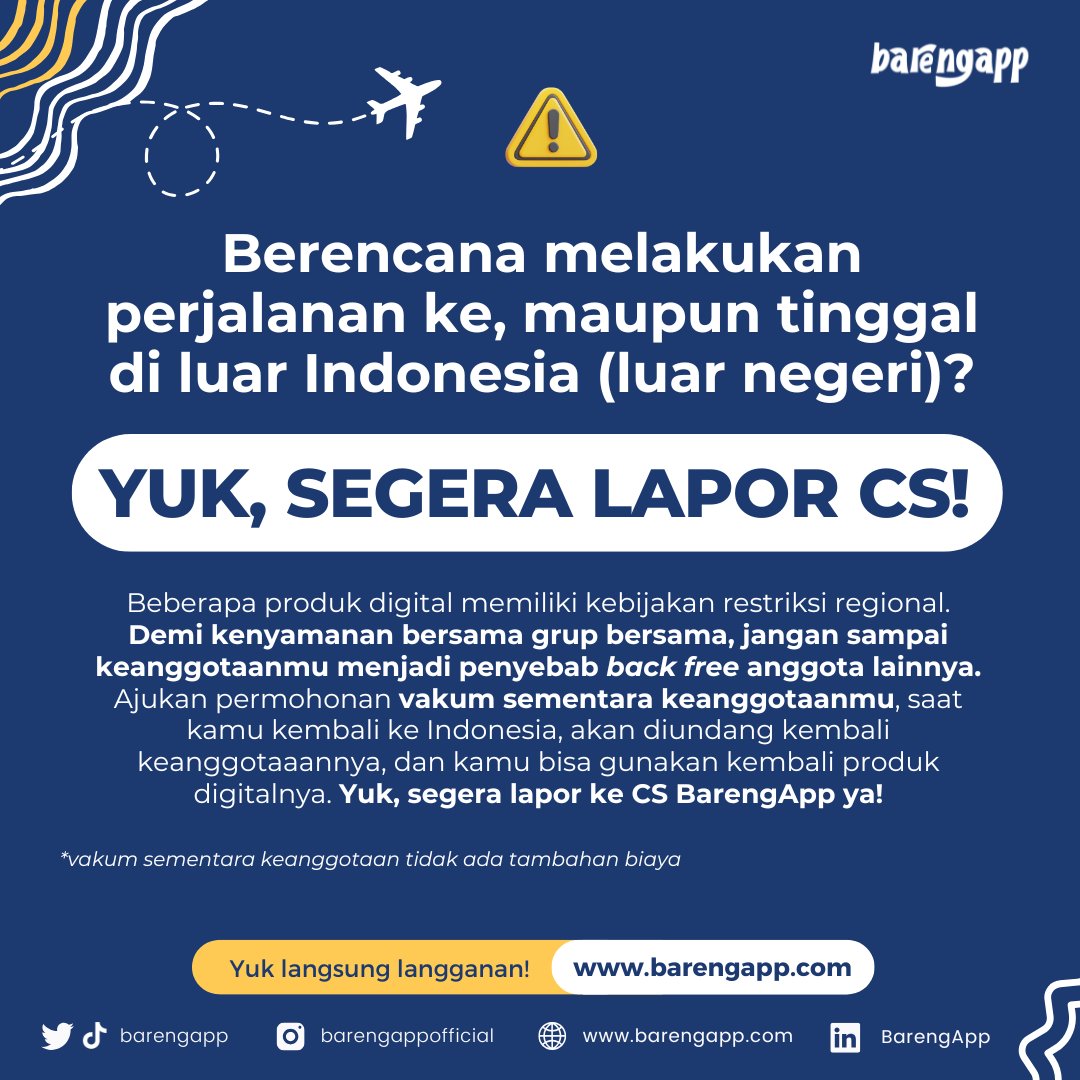 BarengApp • Langganan Bareng Bikin Hemat💰 tweet media