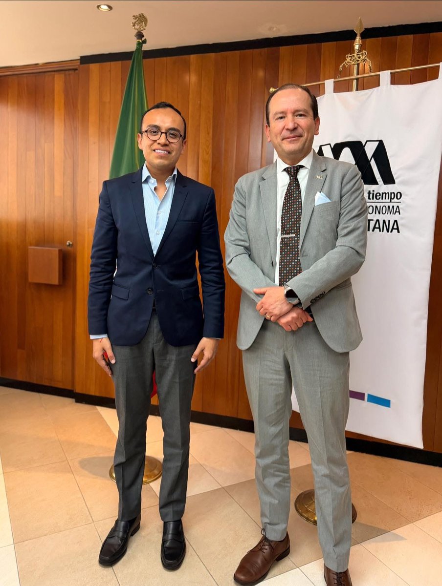 Me reuní con el rector general de la Universidad Autónoma Metropolitana, el Dr. Gustavo Pacheco López, con quien platiqué sobre el futuro de la educación para las y los jóvenes en la zona metropolitana del Valle de México, de la cual forma parte nuestro municipio de #Tecámac.

En