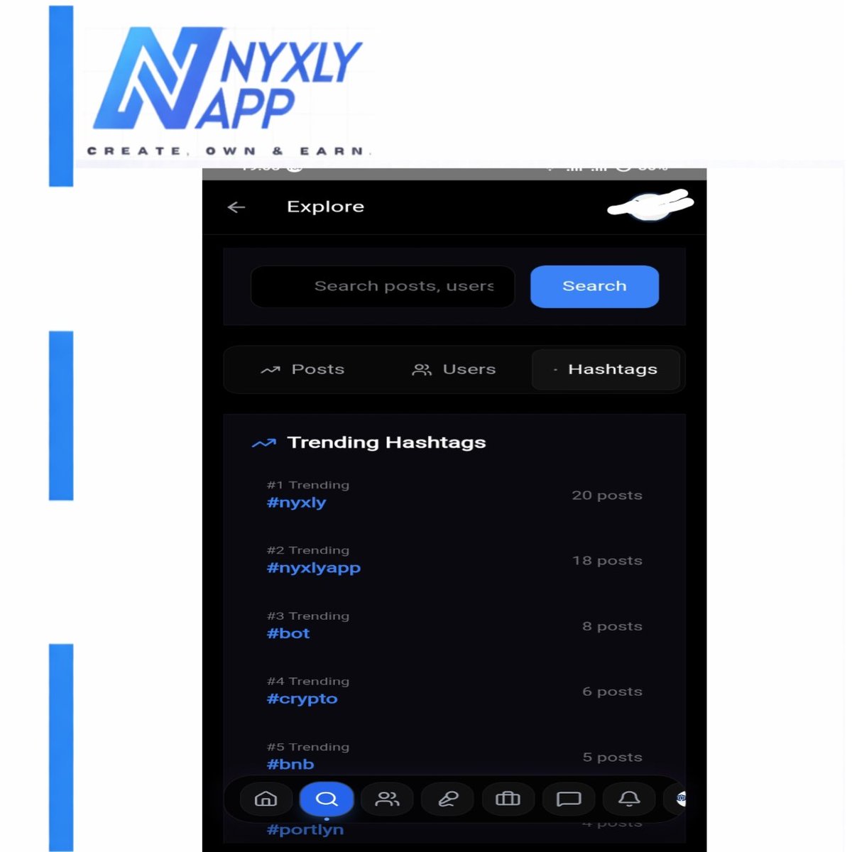 NYXLYAPP's tweet photo. Today trending in #NYXLYAPP.

#NYXLYAPP #NYXLY #BNB #PORTLYN https://t.co/2s9vx40T0M