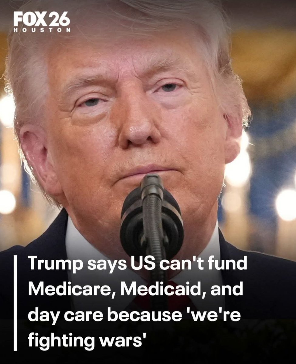 GoodboyENTLLC's tweet image. American Wake up This dude started this shit. #America this dude not a President. his about fuck Americans up. all yall #TrumpSupporters yall medicare and Medicaid and child care is about to be fucked up. impeach this dude. he us unfit to be President.
#cnn