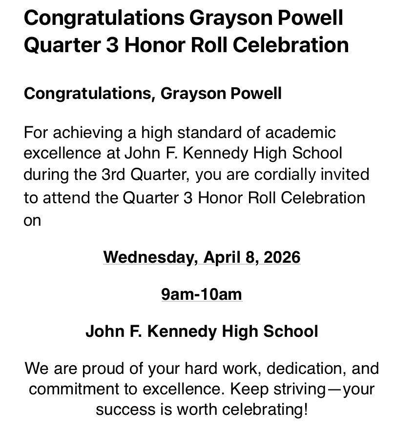 Grayson “The GRACE” Powell tweet media