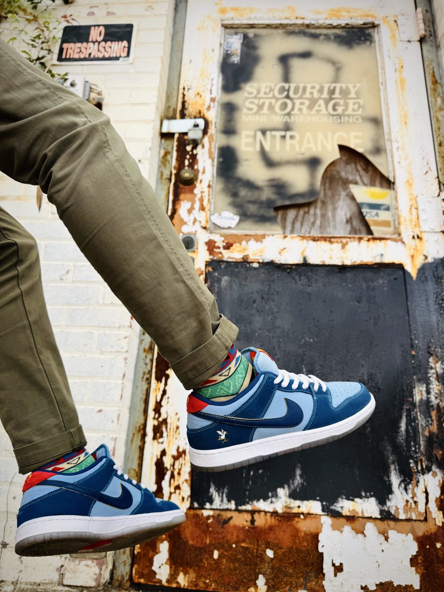jerktherobot's tweet image. Claim he got the Work with No job, same shit that Tommy said… 

#KOTD
Why So Sad? x SB Dunk Low
‘The Predatory Bird’
#wearyourkicks