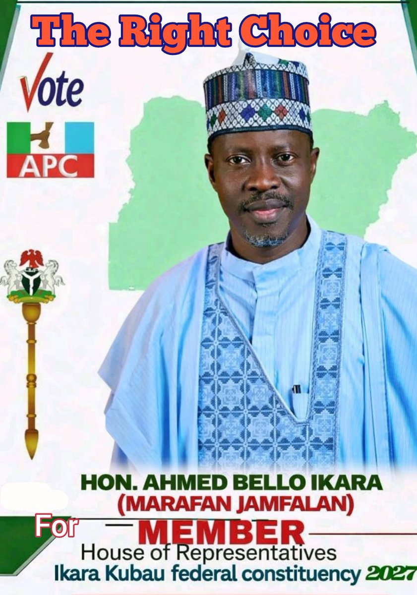 Realdanbarno's tweet photo. The Right choice of Ikara/Kubau people is #Marafa https://t.co/sRcIQcI594