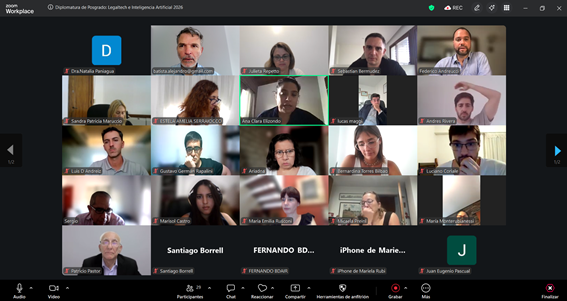 batista1088's tweet image. Junto a un nutrido grupo de colegas interesados en estar al tanto y preparados para los desafíos que la IA presenta al Derecho, comenzamos la Edición 2026 de la Diplomatura en Legaltech e Inteligencia Artificial de la Fac. Cs. Jur. y Soc de la @unlp 
#IA #Legaltech