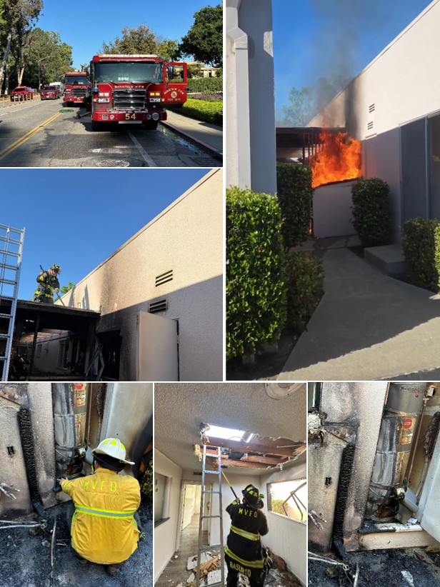 Mountain View Fire tweet media