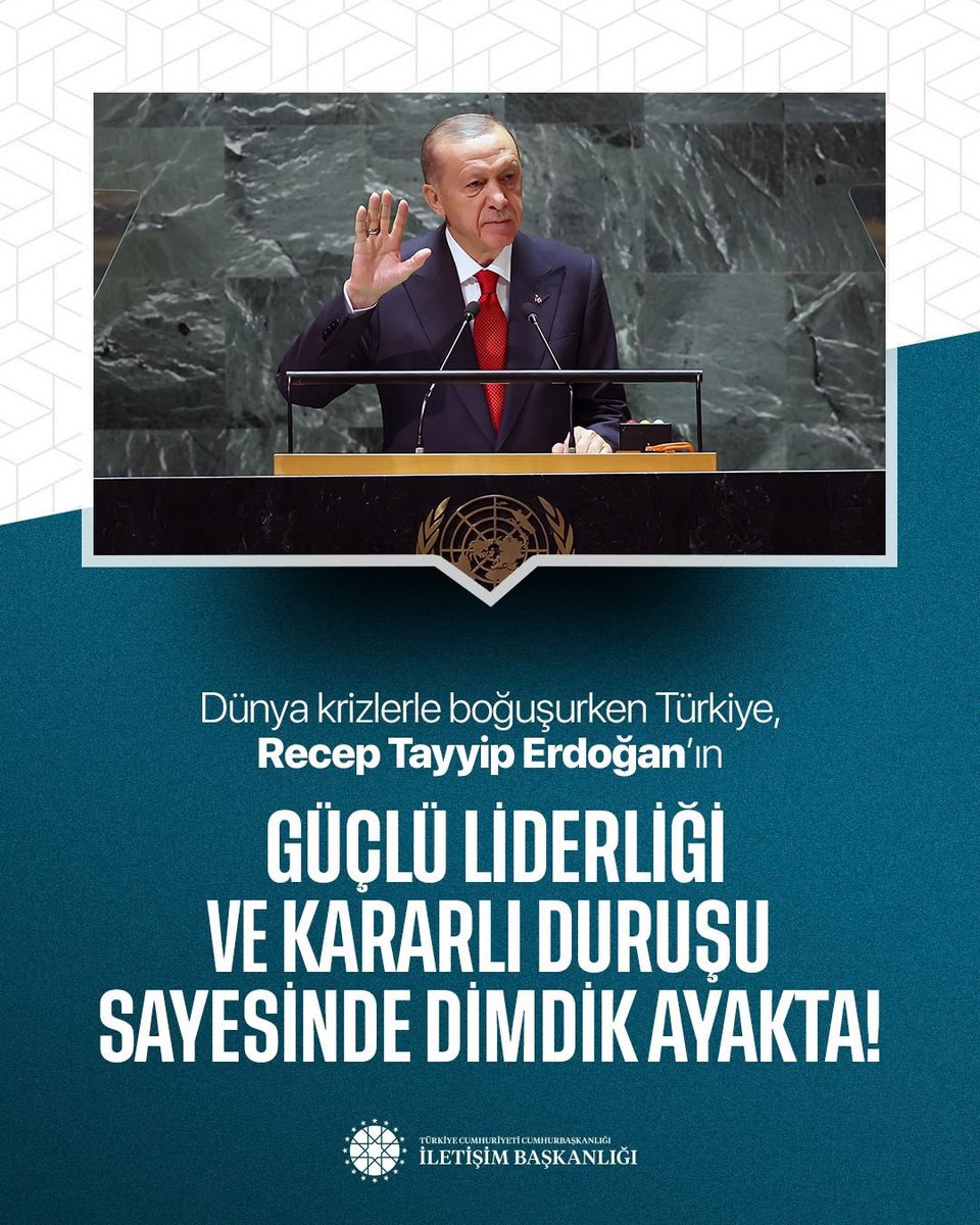 Dünya krizlerle boğuşurken Türkiye, Recep Tayyip Erdoğan’ın güçlü liderliği ve kararlı duruşu sayesinde dimdik ayakta!

Recep Tayyip Erdoğan ile bölgede ve dünyada Güvenli Liman Türkiye…
