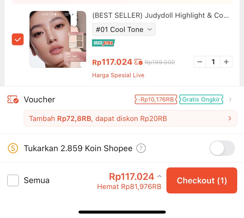 xiaoyuueee's tweet photo. blush judydoll cuma 31k???!
https://t.co/e3WzEnpO7Z

Highlight &amp; Contour Pallete Judydoll cuma 117k
https://t.co/1ZQxH8HkmC https://t.co/u9rgoEfxJ6