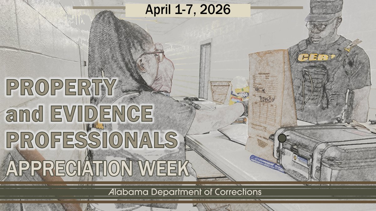 ALCorrections's tweet image. #ADOC appreciates its Evidence Technicians -- the crucial behind-the-scenes staff who manage, store, and secure forensic evidence. These professionals ensure the integrity of the chain of custody, supporting successful investigations and the justice process.