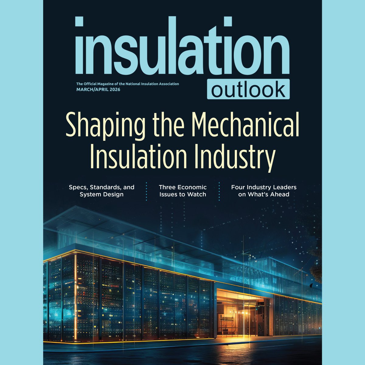 NIAInfo's tweet image. The March 2026 Insulation Outlook articles are now online! Explore insights on industry trends, specification best practices, economic outlooks, and more: insulation.org/io/current-iss…

#Insulation #MechanicalInsulation #Specifications