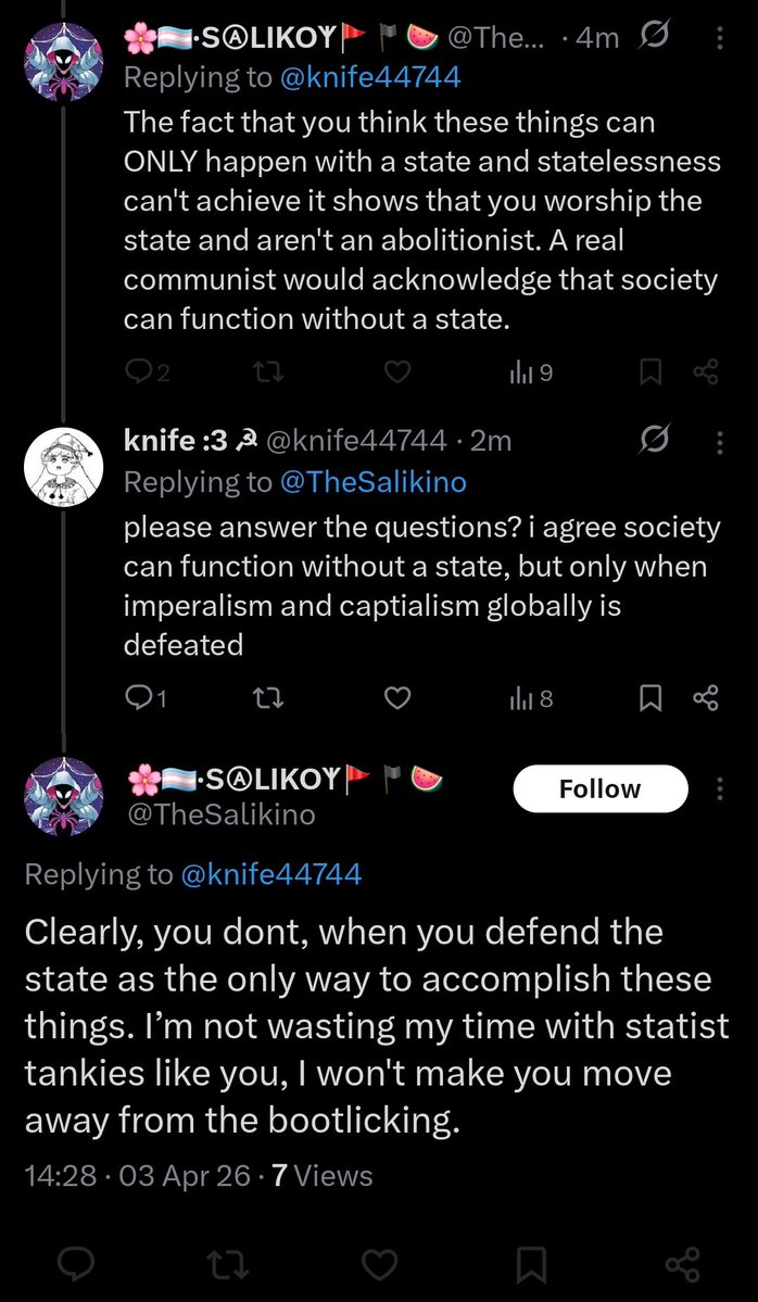 knife :3 ☭ tweet media