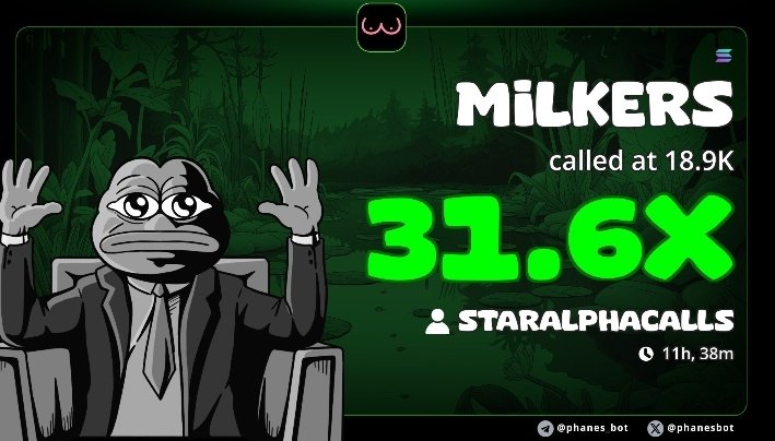 kryptomeniaStar's tweet photo. 31X 🆙️ from my call on $MILKERS 🖨🔥🧑‍🍳

CA:
nNcqotFpBF7hsAqbNs1v2cYWeMnaKjFc3D2gHoQpump

#Solana #Memecoins #Crypto #bbvipks4 #Degen https://t.co/x3jrygQvpW