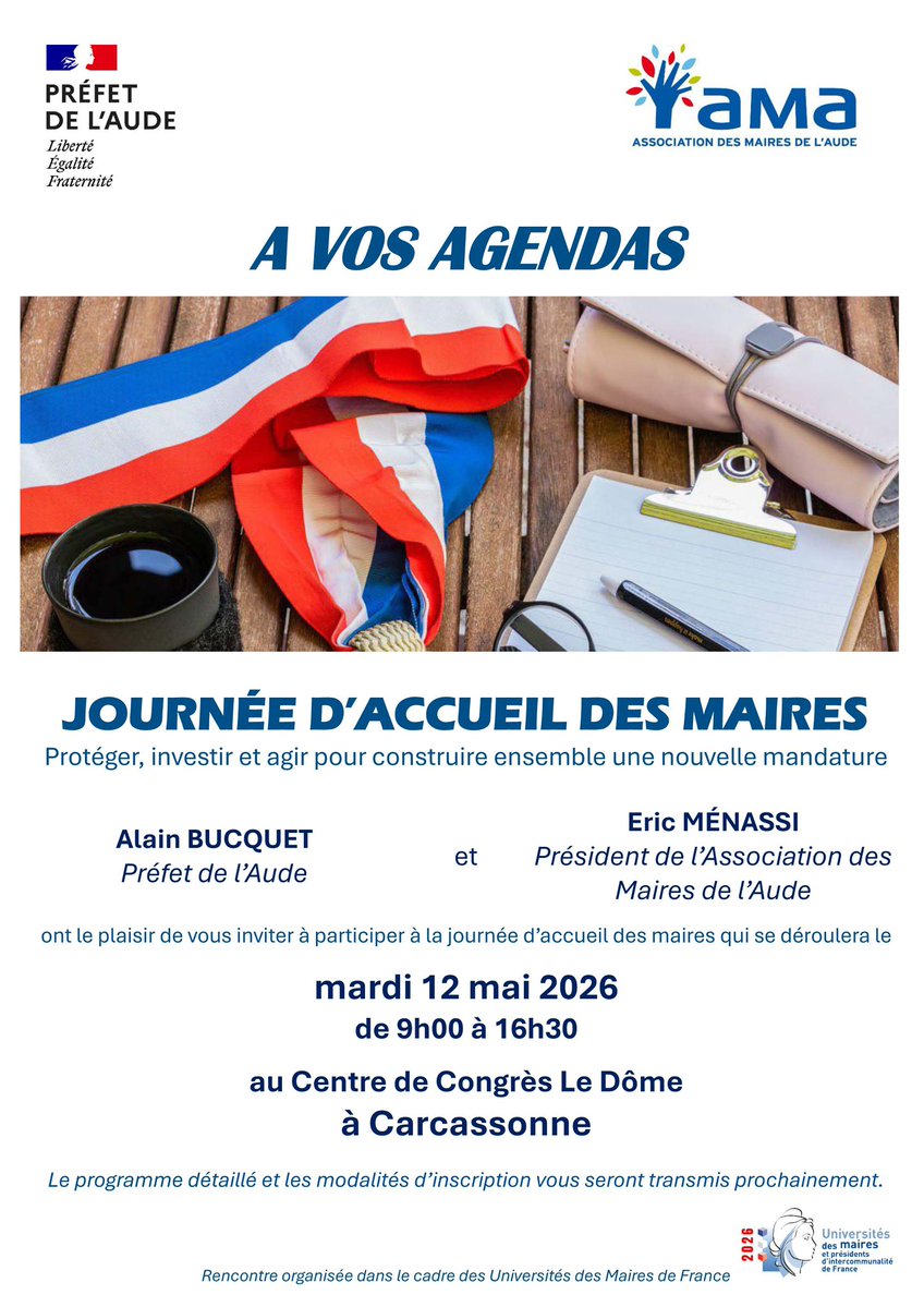 ama | Maires de l’Aude tweet media