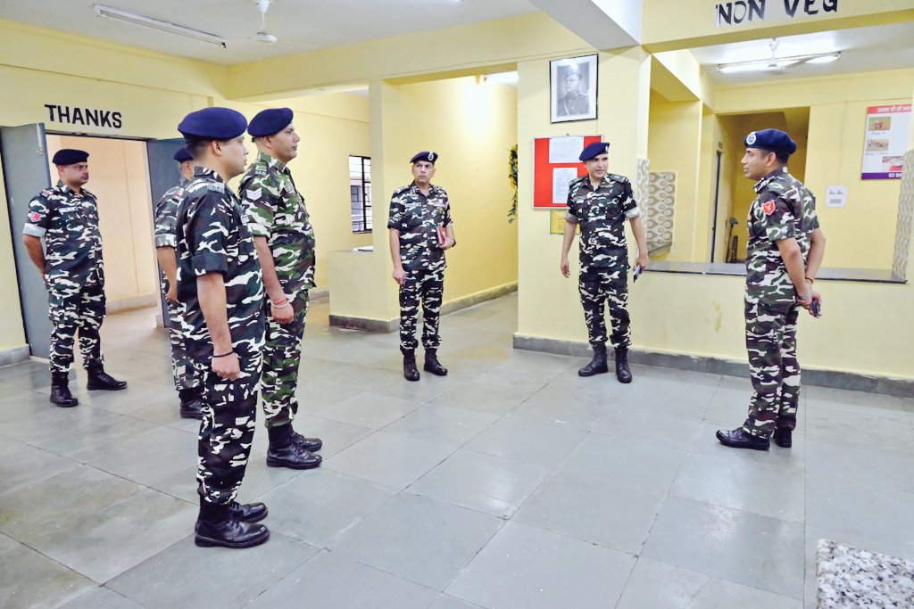 #DGSSBOnTour

Shri Sanjay Singhal, #DGSSB, visited 63rd Bn SSB, #Barasat (#WestBengal).

During the visit, he reviewed operational preparedness and inspected key facilities, including office premises, Jawan barracks, mess and stores. He addressed a #SainikSammelan, interacted