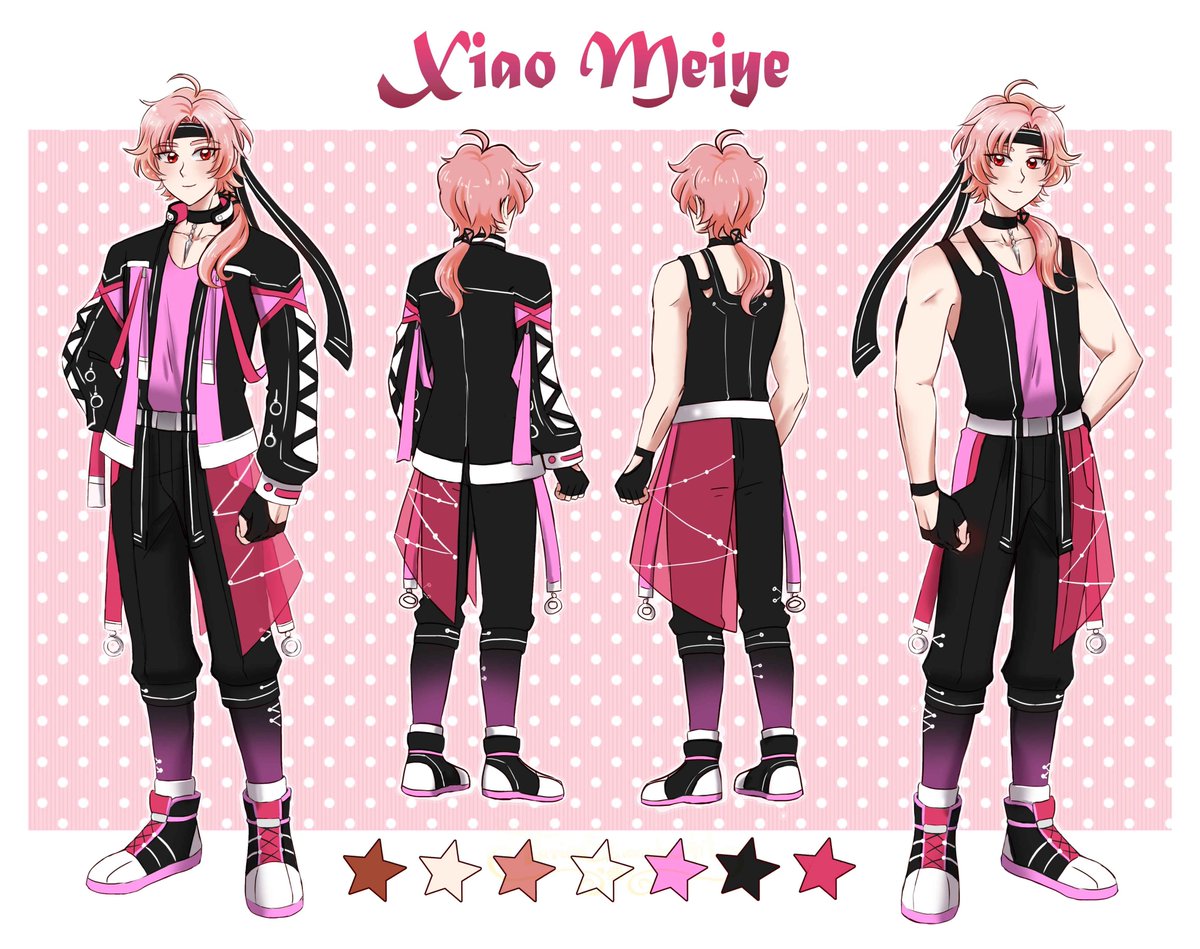 On June 3, 2026, we will be celebrating Xiao Meihua's 10th Anniversary as an #UTAU! That's in 2 months!

Here's a look at her 10th anniversary design, with a complementary outfit for Xiao Meiye! The outfits were designed by <a href="/Ruthrefoard_B/">Ruthreford Brand🪡 | Outfits Commission OPEN |</a> and illustrated by TSaianda!