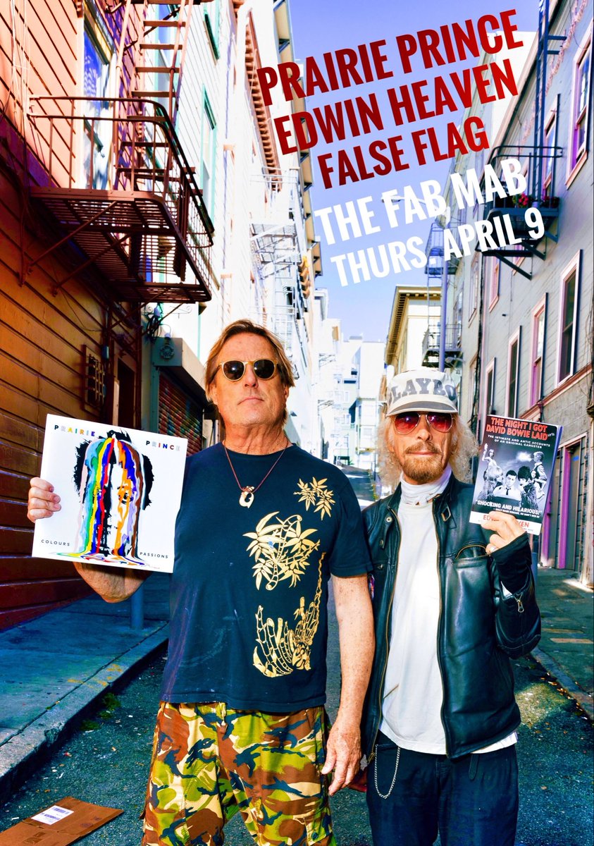 writeslikehell's tweet photo. Back in ‘77, I had the good fortune to manage San Francisco’s premier punk band The Nuns, and am excited to be returning to the scene of the grime—The Fab Mab, this Thursday, April 9th 7PM—alongside the legendary Prairie Prince (Tubes, Journey, Rundgren, Byrne, Eno, etc). 

1/2 https://t.co/g7kjcpAH1G