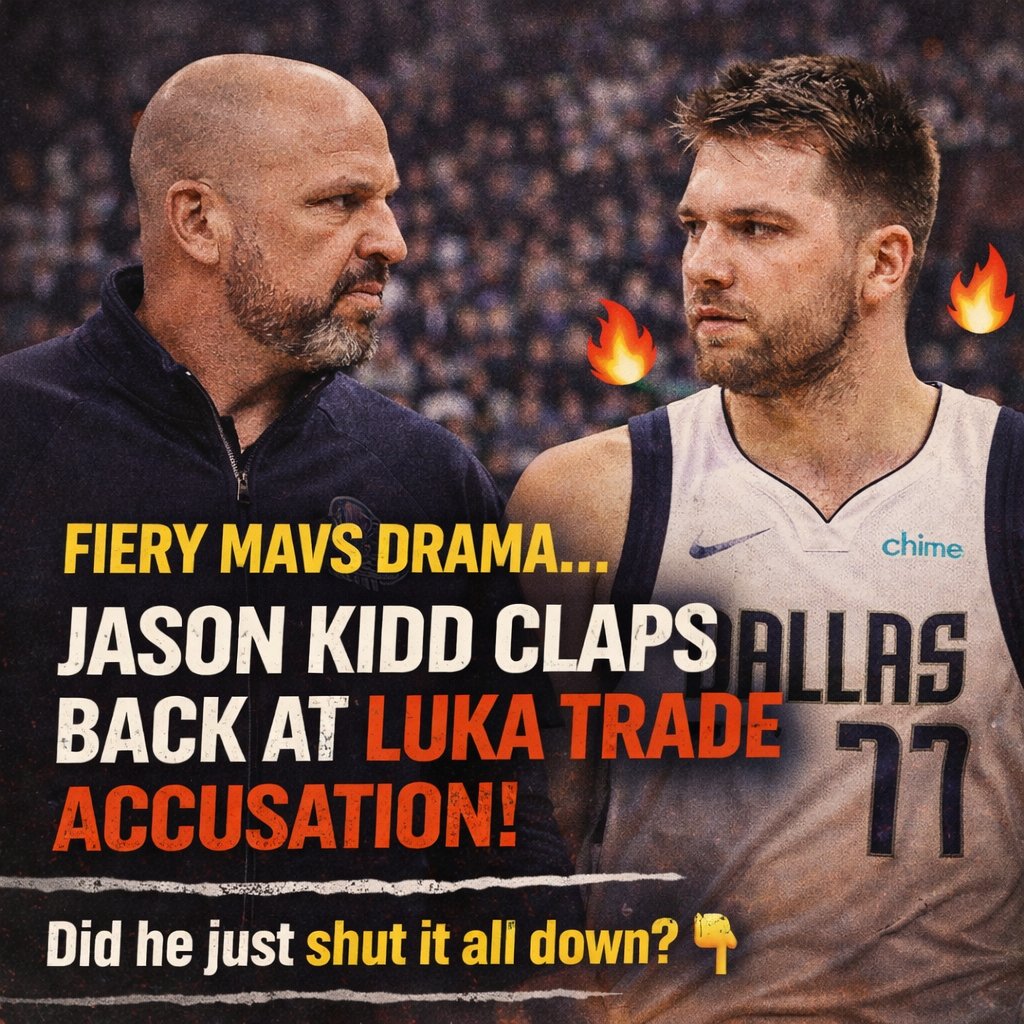 SwishQuest's tweet image. Things just got HEATED in Dallas 😳🔥

Jason Kidd fires back at Luka Doncic trade rumors…

He didn’t hold back 👇
#NBA #LukaDoncic #JasonKidd #Mavs