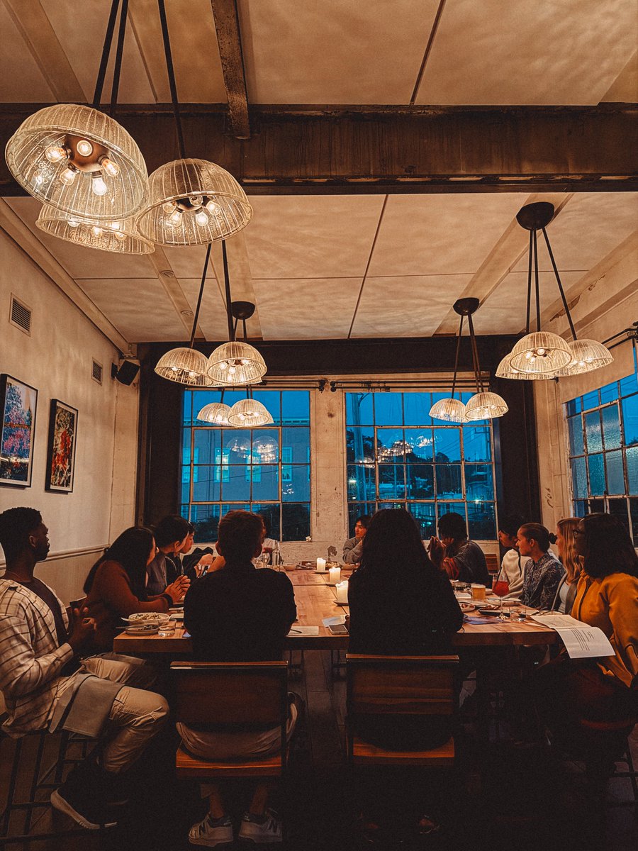 tcburning's tweet photo. most founder dinners are an egregious waste of time (honest founders will tell u this)

a select few are high impact (resourceful + delightful)

we pride ourselves in being consistent hosts of founder events actually worth your time

@typecapital https://t.co/ymRFRM5wTP