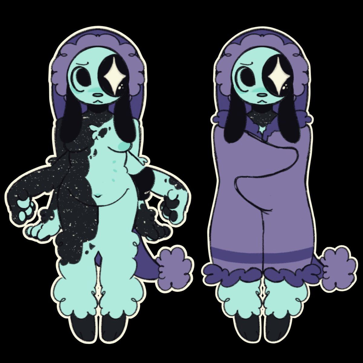 kinniemobile's tweet image. nudity warning  ??? astro.. he usually has pajamas but i cant be assed to draw them rn #dandysworld