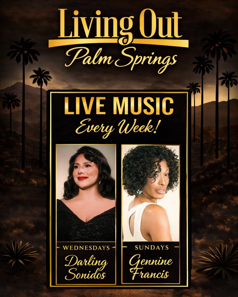 LivingOutPS's tweet photo. Join us at Gertie’s Salon &amp; Bar every Wednesday &amp; Sunday from 4-6pm for unforgettable live music! 

Wednesdays: Darling Sonidos–Golden Classics, Timeless Magic
Sundays: Gennine Francis–R&amp;B, jazz, pop, &amp; soulful standards

No cover or reservation needed! We’ll see you at Gertie’s! https://t.co/rDfqcwxqKm