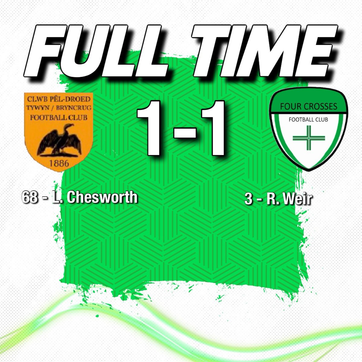 Four Crosses Football Club tweet media