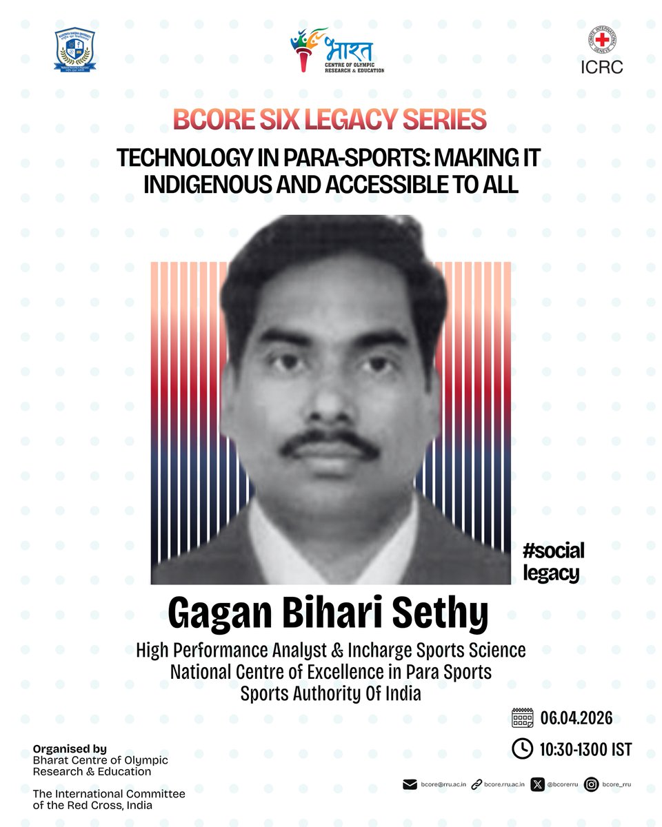 Bharat Centre of Olympic Research and Education tweet media