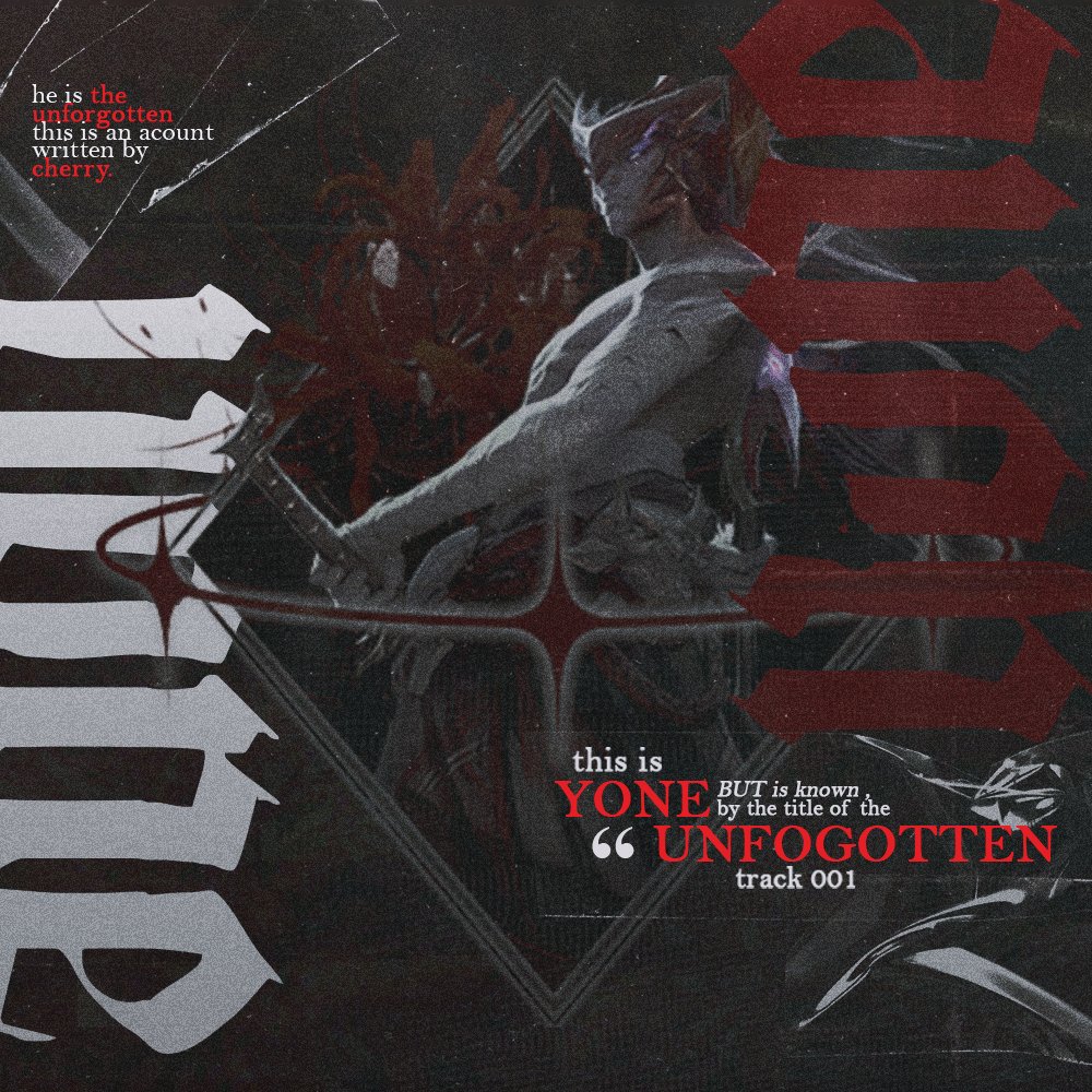 𝖄𝐎͟𝐍͟𝐄 ⸻ 𝐓͟HE 𝐔͟NFORGOTTEN ⛩ tweet media