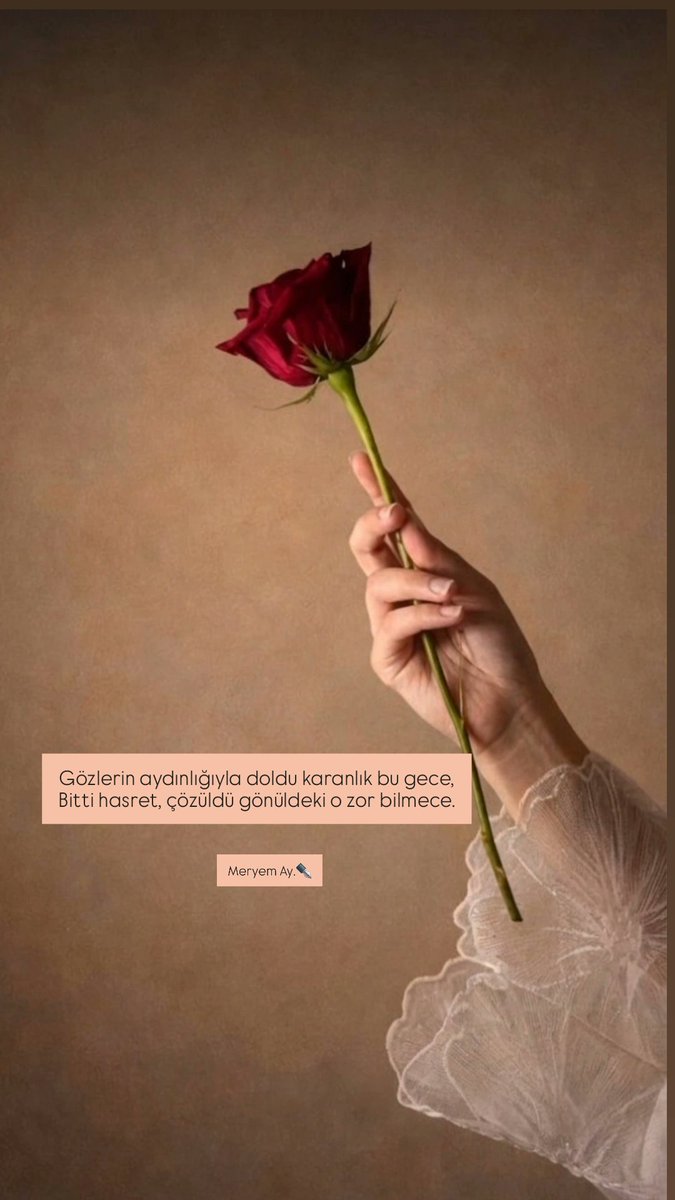 Gönlümden Dökülenler...🌹✒️
