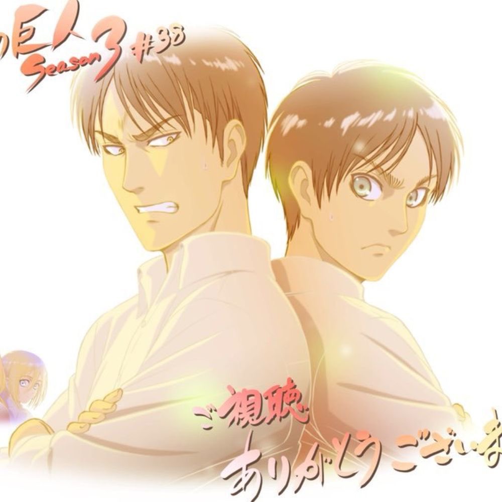 bunnyerenn's tweet image. when you hate yourself but your bf lowk forced to look like u😥 #teaching eren to love herself…..