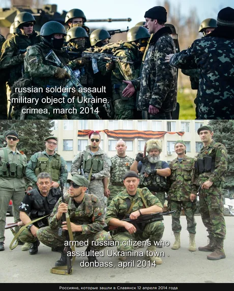 DeadVatnik's tweet photo. @Lily23252955 @MaxPuster2 @Panchenko_X russia's invasion started 20 of Feb 2014.
BEFORE any "bombing own people".
first - russian invasion ,
after that , because of that  - people  suffer.
can... you... understand... that?
https://t.co/QkfpkzMt59