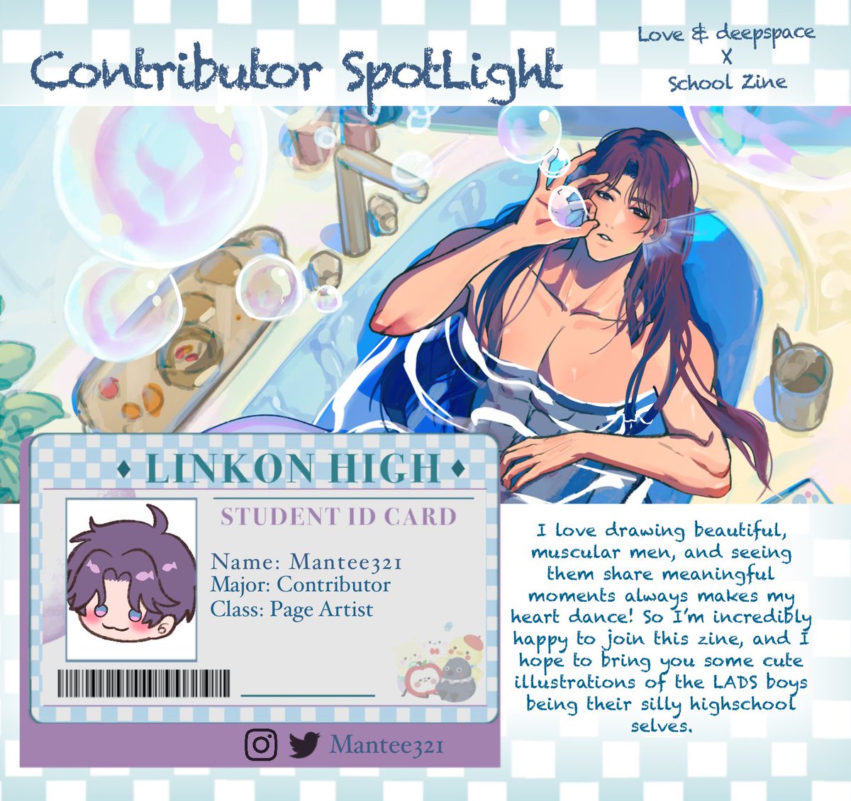 Linkon High - Love and Deepspace Zine tweet media