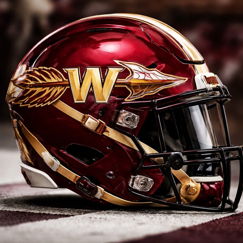 ed02101974's tweet photo. Fire Commanders helmet rendition! @CommandersFB https://t.co/125o0YC0BF